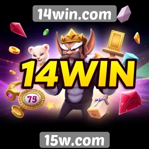 Variedade de jogos oferecidos por 14win.com